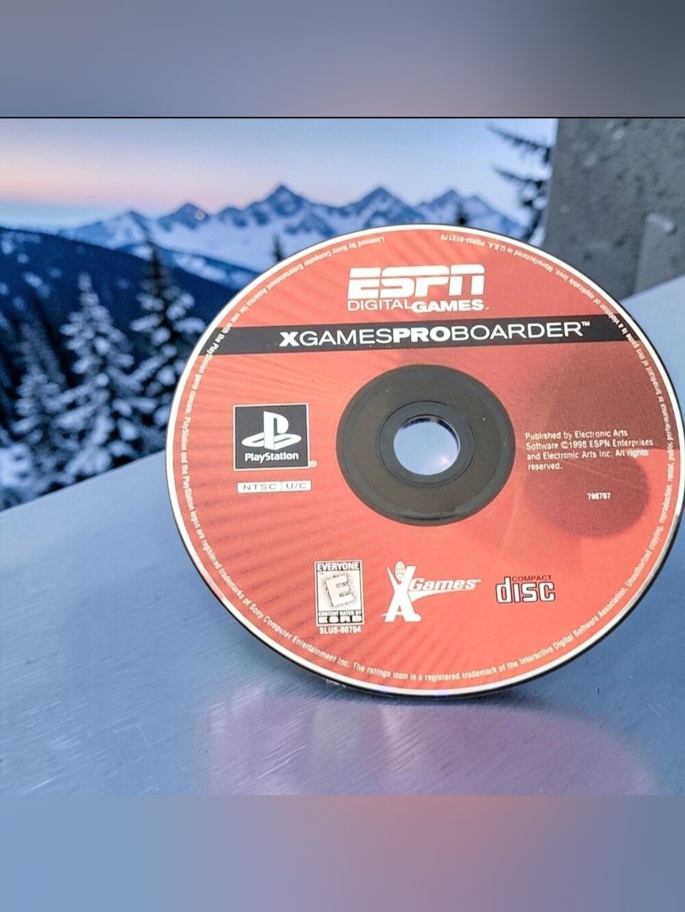 ESPN X Games ProBoarder (Sony PlayStation 1, 1999) Game Disc Only Paper Sleeve.